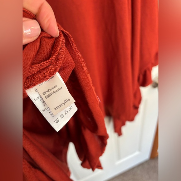 Flowy Ruffle Sleeve Cardigan - Picture 5 of 7